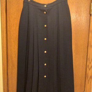 JH Collectibles Black Button Down Skirt